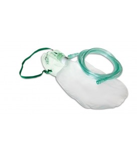 Mask for oxygen therapy with reservoir
