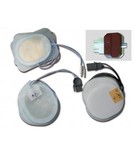 Placche compatibili - Per defibrillatori DRAGER/INNOMED/S&W/WELCH ALLYN