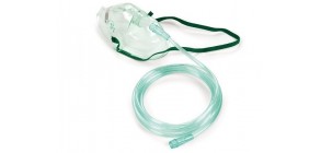 Mask for pediatric oxygen therapy without reservoir