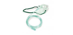 Mask for oxygen therapy without reservoir