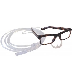 Glasses frames + cannula and custody
